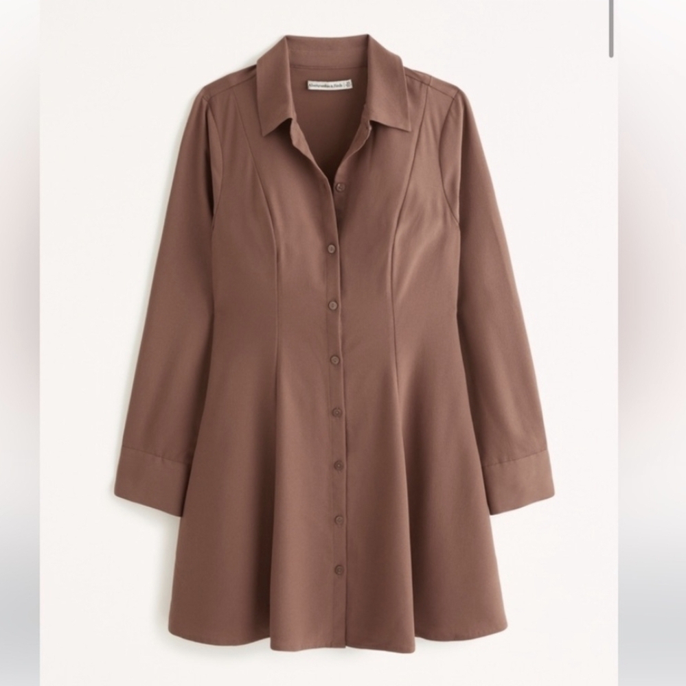 Abercrombie & Fitch Brown Mini Dress